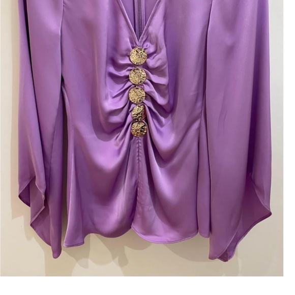 Ramy Brook blouse, beautiful embellished top. - Picture 6 of 7